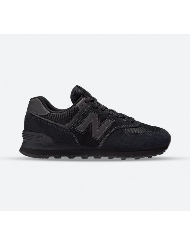 Men's Wide Fit New Balance  ML574EVE Running Sneakers - Exclusive - Black livraison et retour toujours gratuits